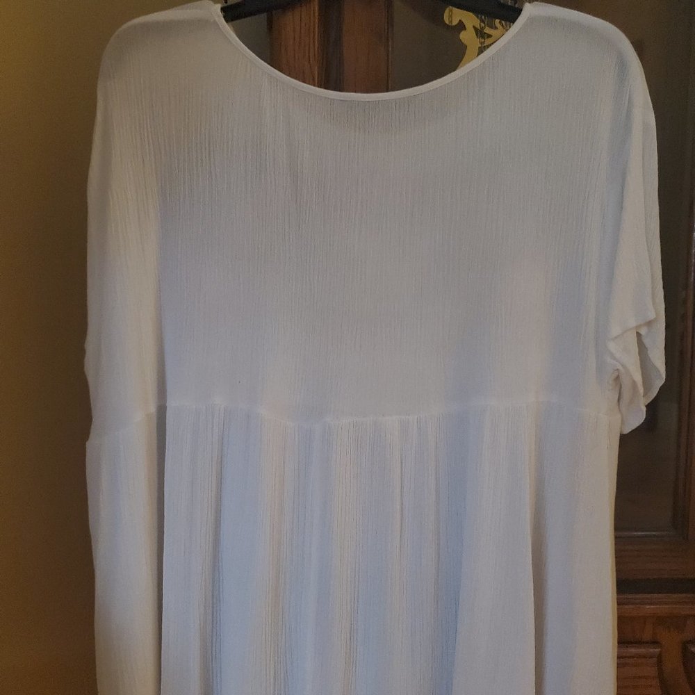 SHEIN  Women's Short-Sleeved Floral Pattern Tunic - Picture 8 of 11